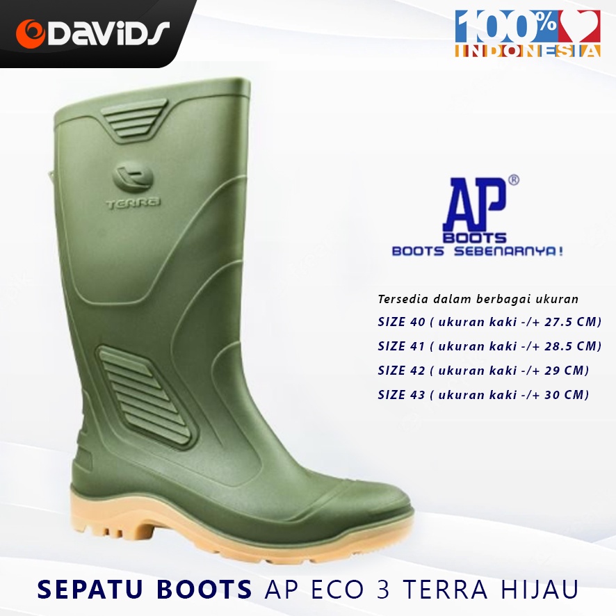 Ap Boots Sepatu Proyek Boot Tukang Bangunan Petani Apd Terra Eco 3
