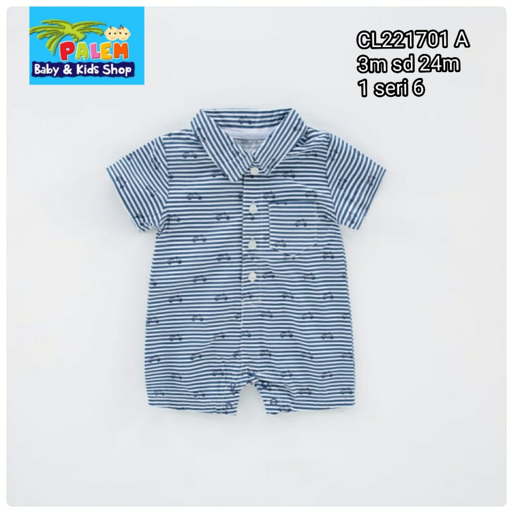 Carters original romper / jumper / baju kodok bayi kotak