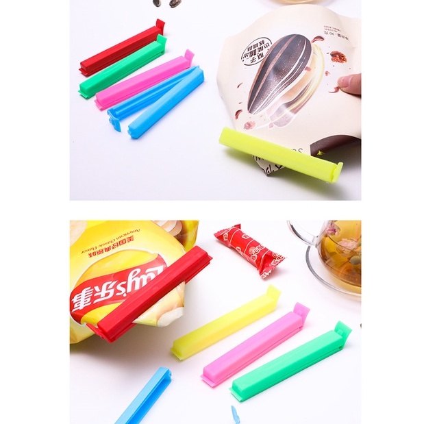 Jual Clip Food Penjepit Plastik Bungkus Makanan Klip Sealing Snack Sealer Segel Jepit Ringan 8650