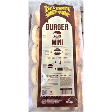 

Bernardi Roti Burger Mini Wijen (20 Pcs)