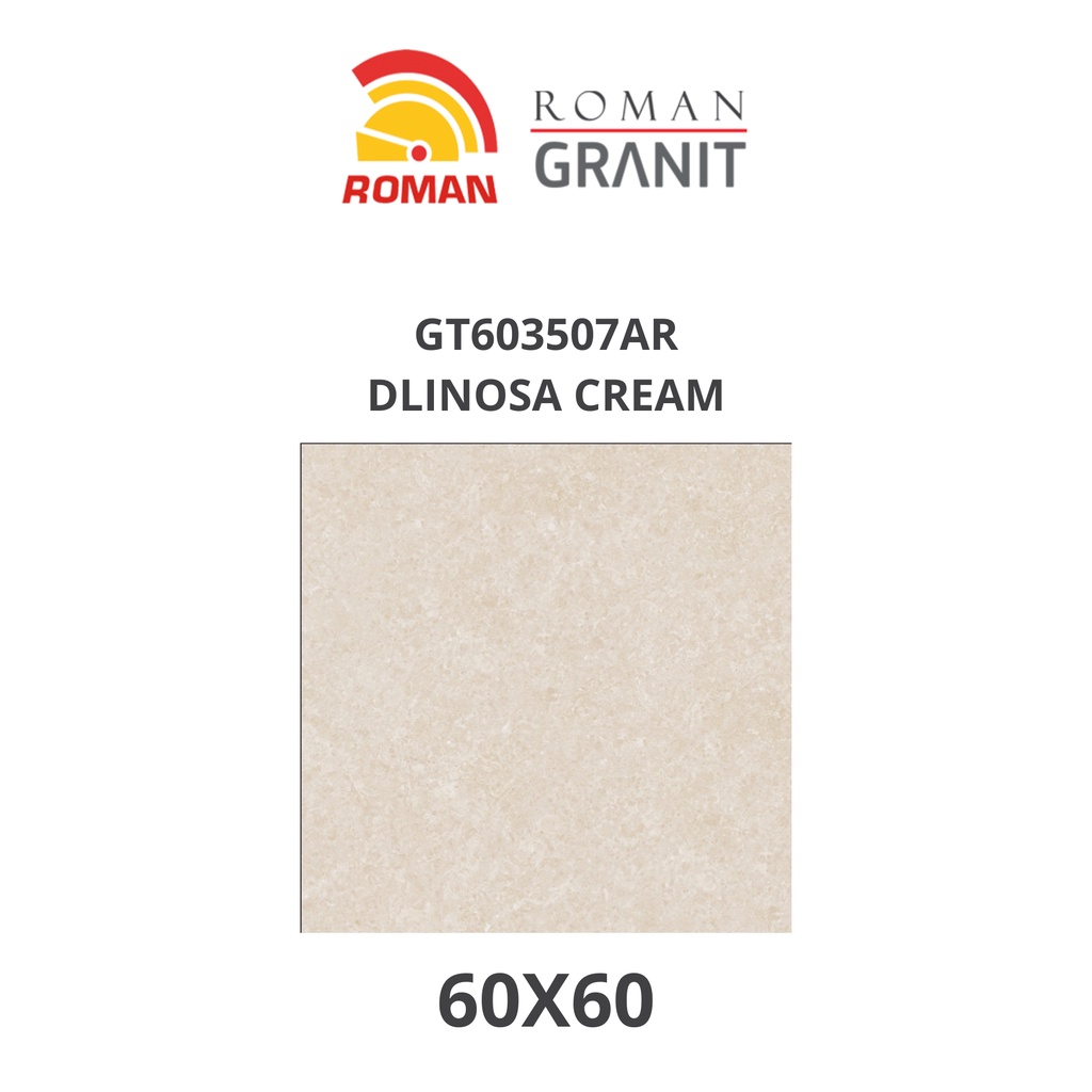 ROMANGRANIT DLINOSA CREAM 60X60 GT603507AR ROMAN GRANIT