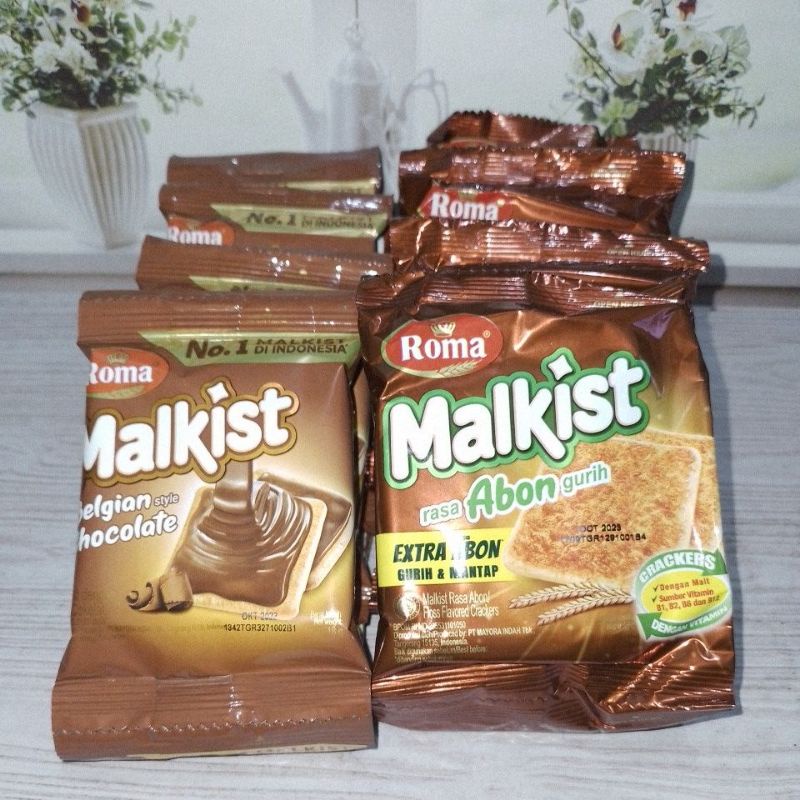 

Roma Malkist varian rasa biscuit cemilan jajanan