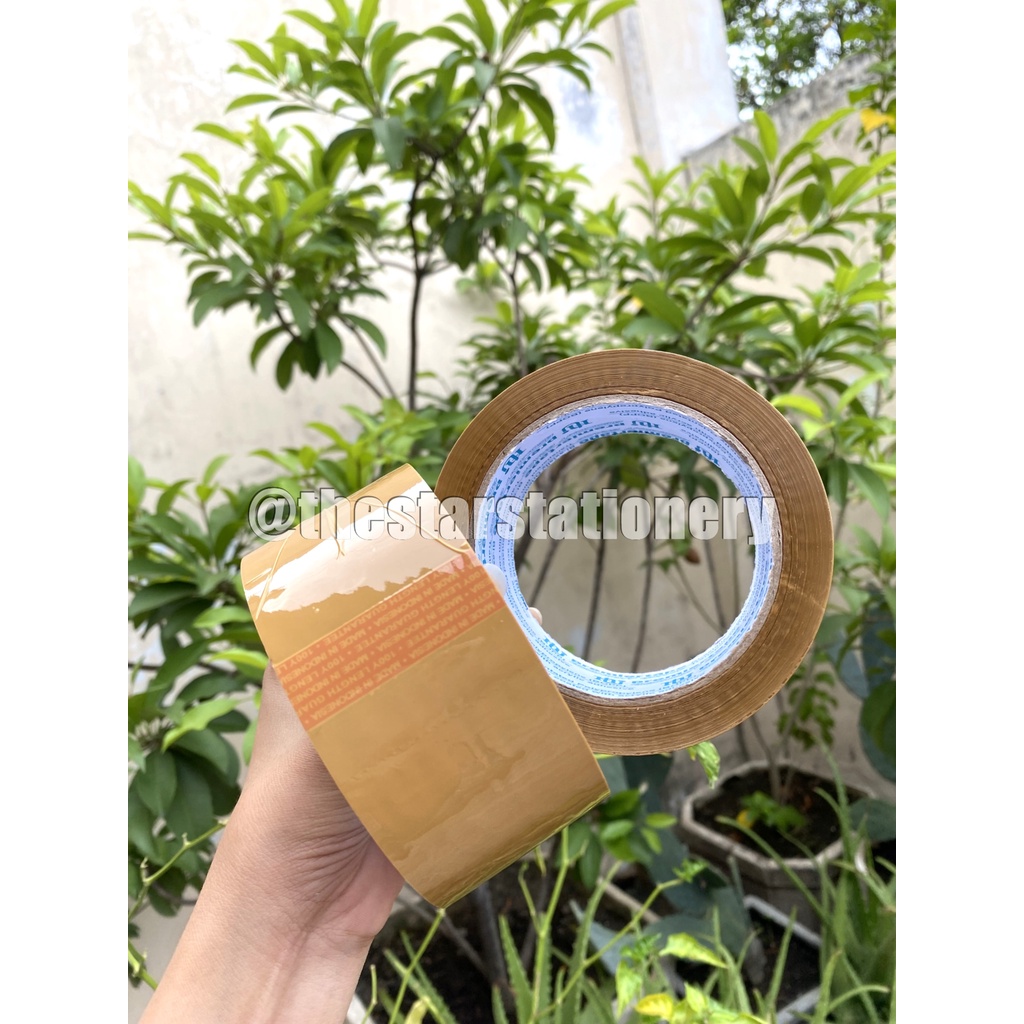 

Lakban / Plakban Nachi Premier 2 inch 100 yard ( 1 Slop isi 6 Pcs )