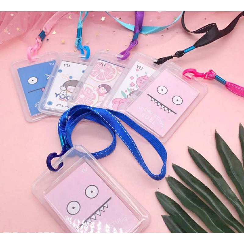 PHOTOCARD HOLDER/ID CARD HOLDER TRANSPARAN
