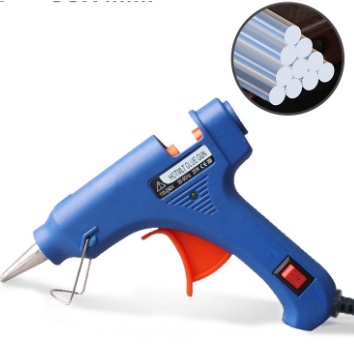 Glue Gun Lem Tembak Tombol KECIL 20 watt