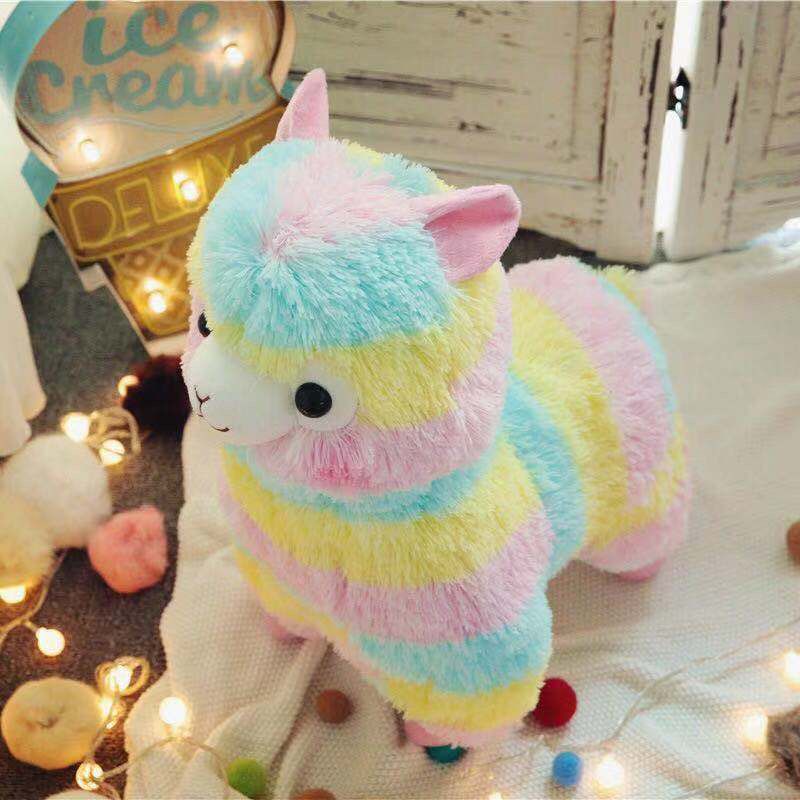 BONEKA ALPACASSO RAINBOW KAMBING DOMBA SHEEP