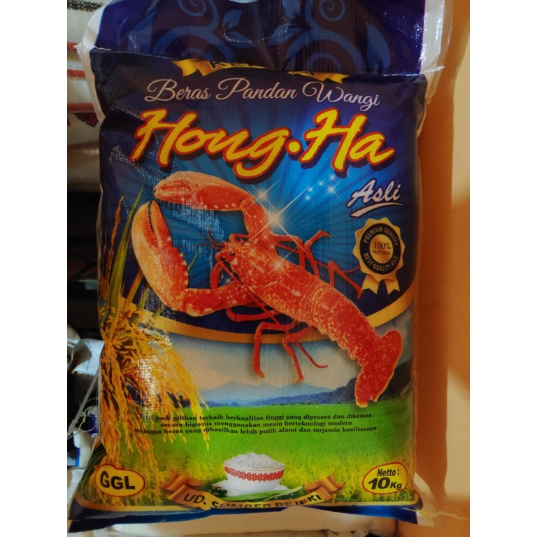 

Hong Ha 10kg – Beras Pandan Wangi