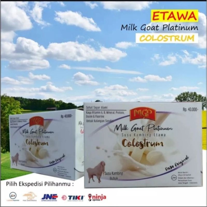 

Susu Kambing Etawa MGP Colostrum/Milk Goat Platinum