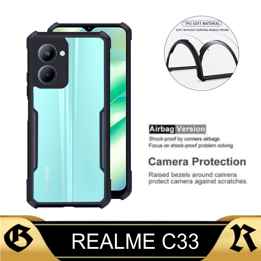 Promo Case Fusion Realme C33 2022 Softcase Premium Full Cover Body Handphone