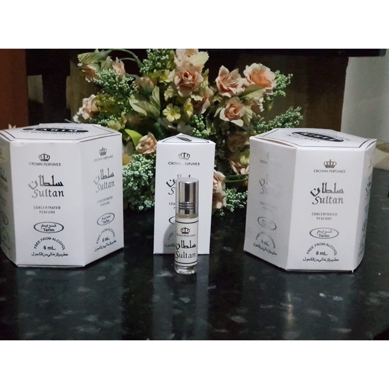 PARFUME TARIM SULTHON / SULTAN 6 ML ROLL ON / TARIM PARFUME FREE ALCOHOL