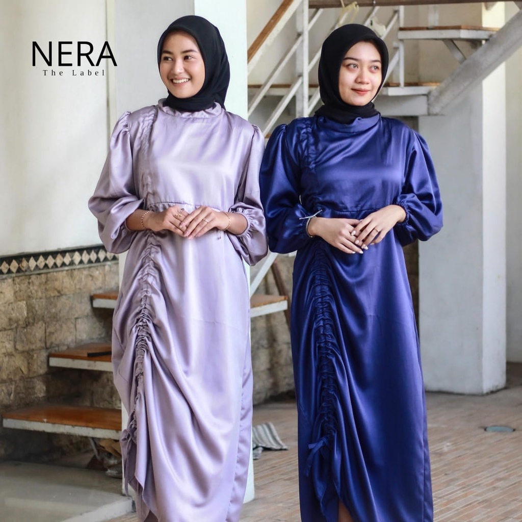 NERA THE LABEL I Arumi dress dress  muslim wanita muslimah gamis kondangan Darla Dress Arumi dress d