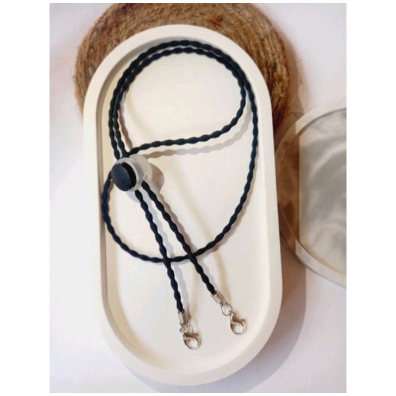 Strap Masker Polos 2 in 1 - Tali Masker Polos - Konektor Masker Polos