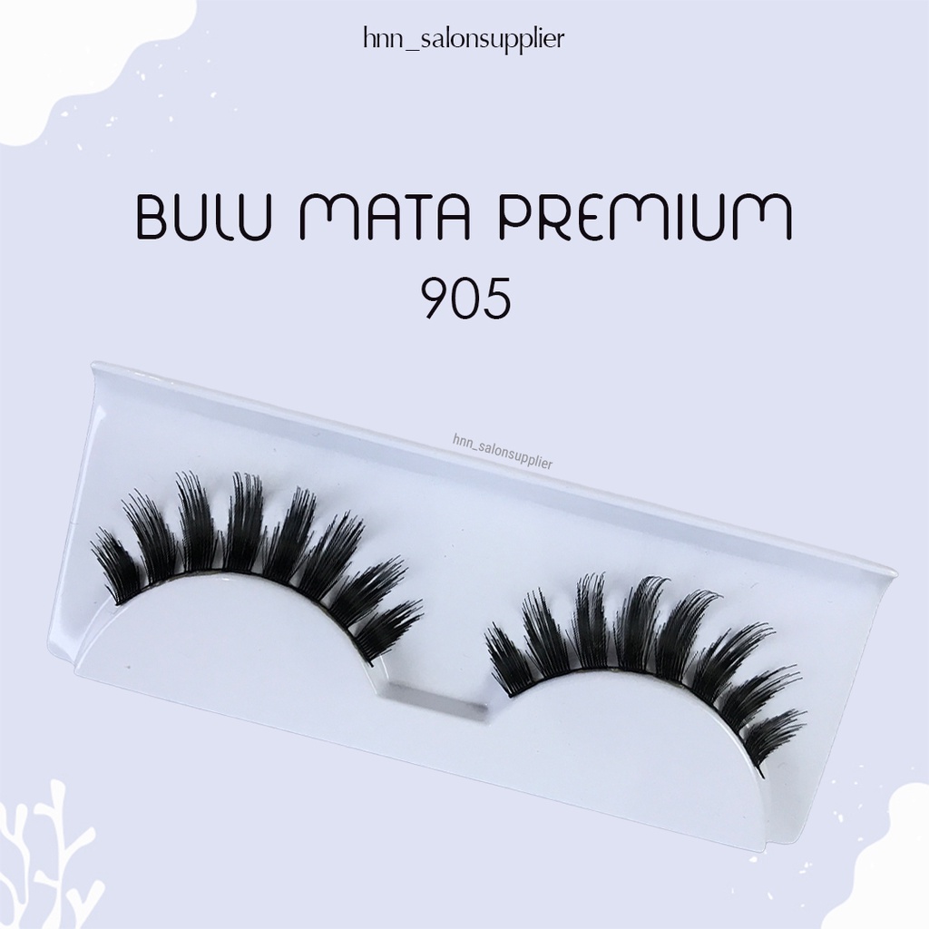 905 Bulu Mata Palsu Handmade Fake Eyelash Eye Lashes Lash Artifivial Belle Eyelashes