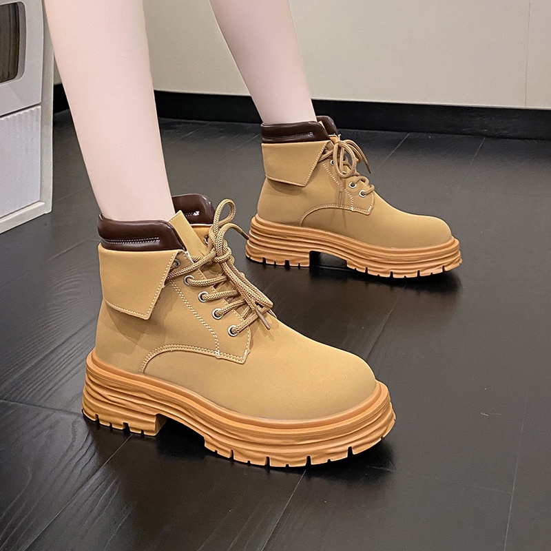 COD Sneakersdaily 1140 Sepatu Sneakers BOOTS WEDGES Wanita Import Premium