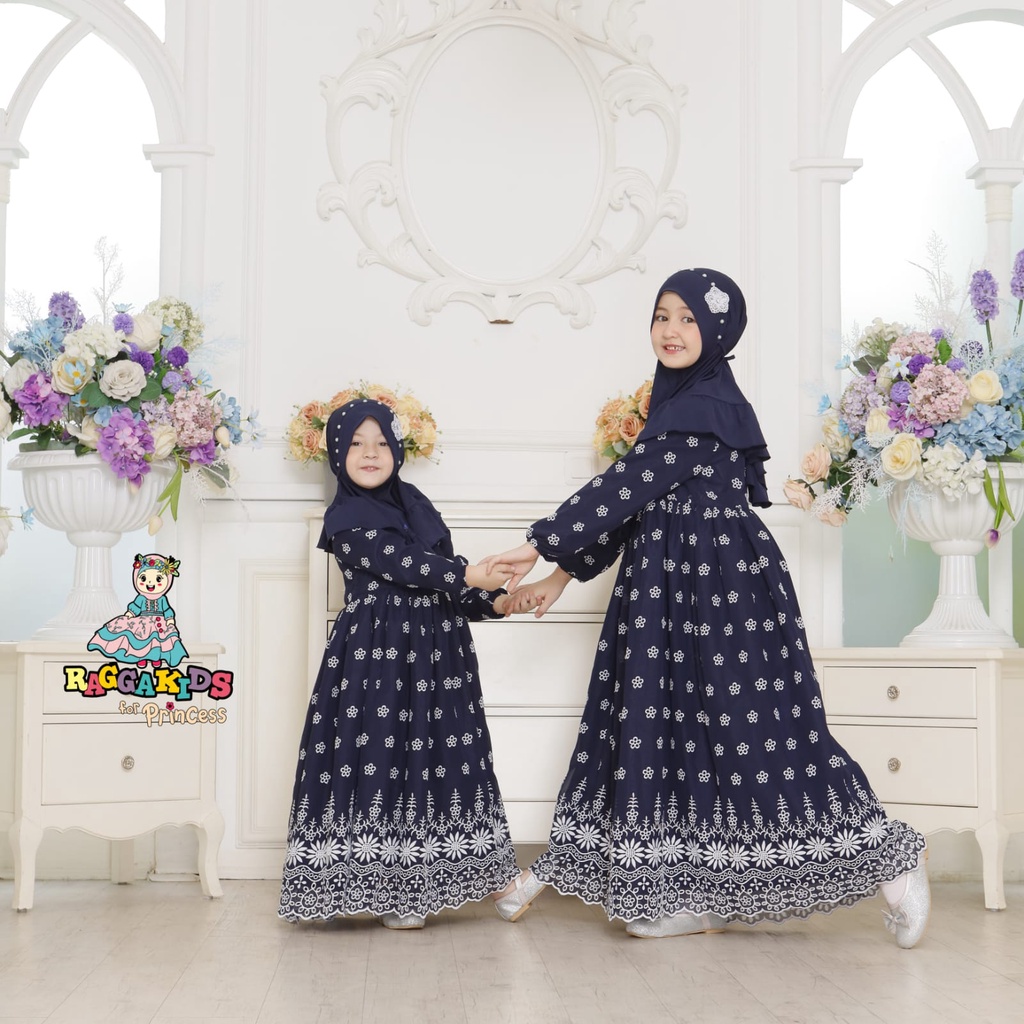 RAGGAKIDS Gamis Anak princess | gamis bordir cantik Jameelah series