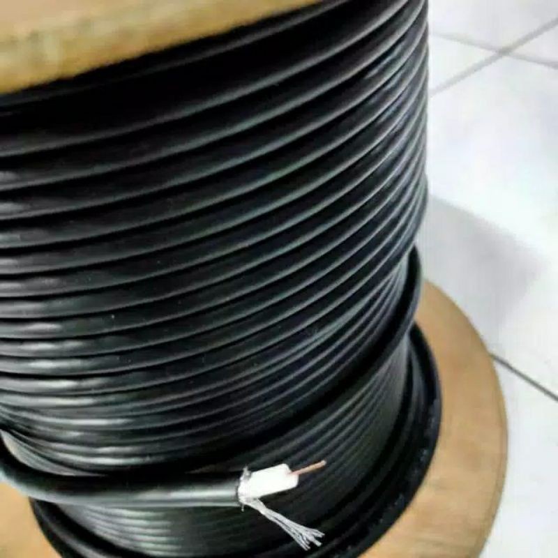 Kabel antena meteran RG6 untuk tambahan panjang kabel antena