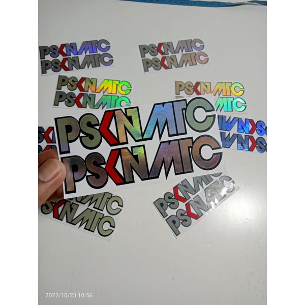 stiker pasukan matic, stiker PSKN MTC, stiker variasi hologram, stiker murah