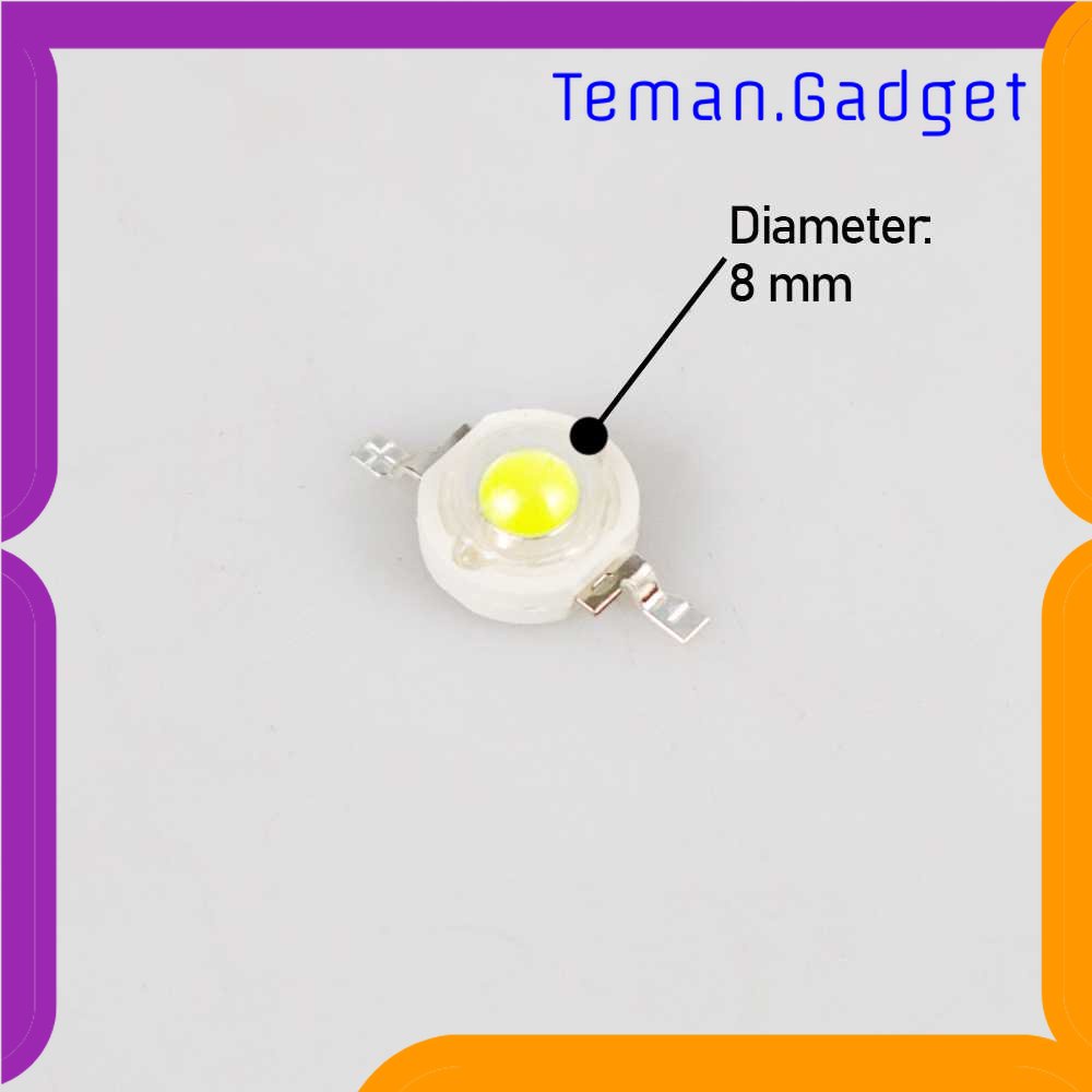 TG-LMP CHTPON Chip Lampu COB LED 1W Cool White 6000K 10PCS - A-23