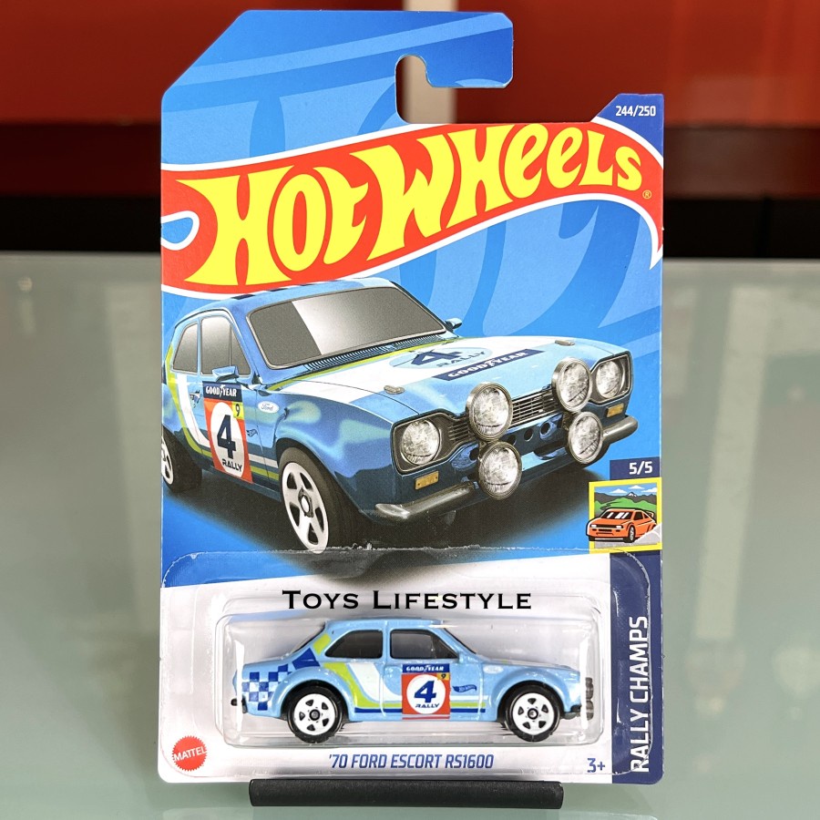 Hotwheels Diecast - 70 Ford Escort RS1600