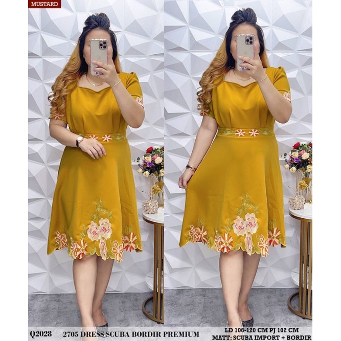 2705 DRESS SCUBA BORDIR PREMIUM Q1763