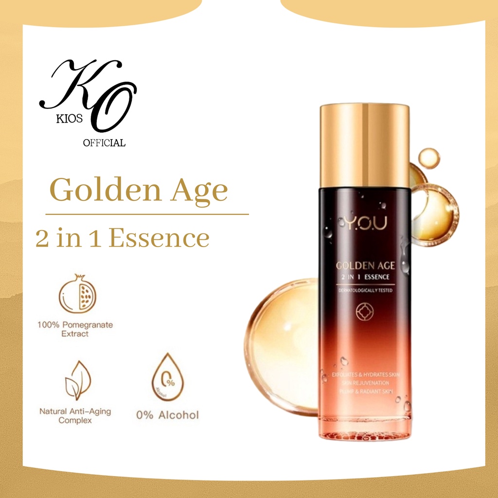 Kosmetik You Golden Age 2 in 1 Essence 100ml