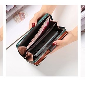 AND / COD / Dompet Panjang Wanita Import Dompet Cewek Fashion Korean Style Dompet Anak Perempuan Murah D67