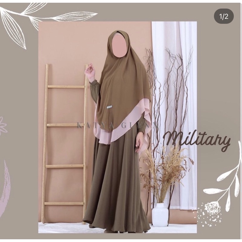 Preloved Katya Glynn, Katya dress dan Balqis Khimar Set