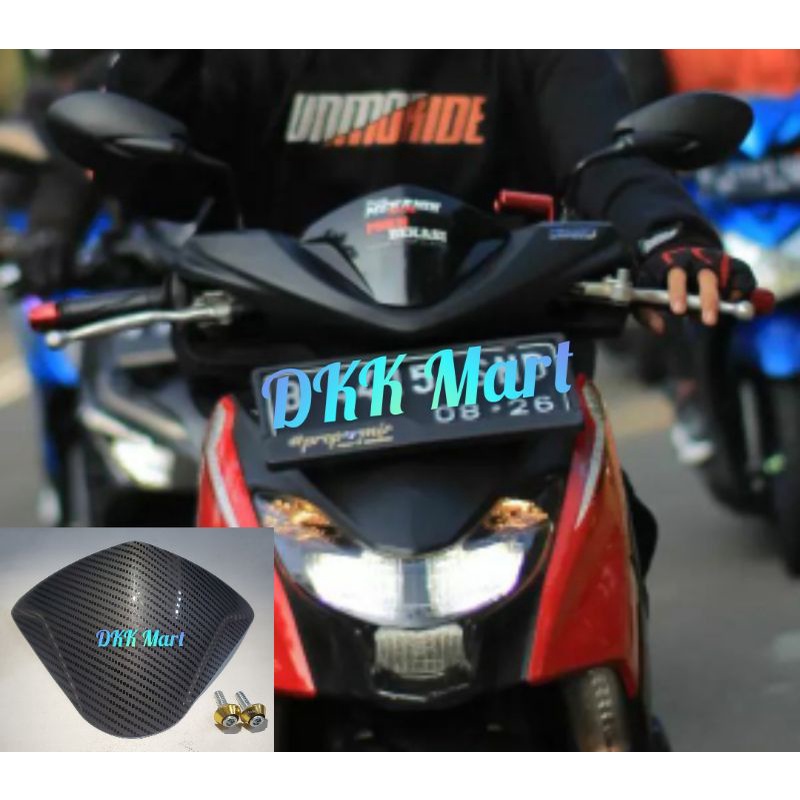 VISOR GEAR 125 CARBON PLUS BAUT WINDSHIELD GEAR 125 CARBON PLUS BAUT