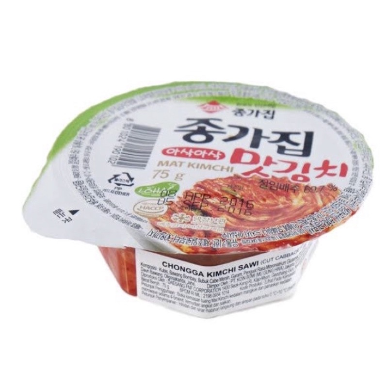 

Chongga Kimchi Mat 75Gr / Korean / Mat / Kimchi / Chongga / 75Gr / Made / In / Korea