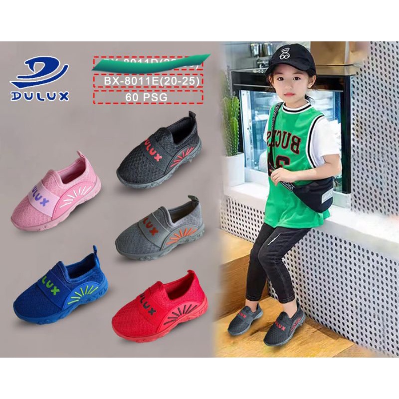 sepatu dulux anak unisex variasi elastis,sol karet
