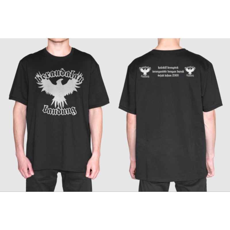 Tshirt Berandalan Bandung Kaos Berandalan Bandung Baju distro Kaos Band