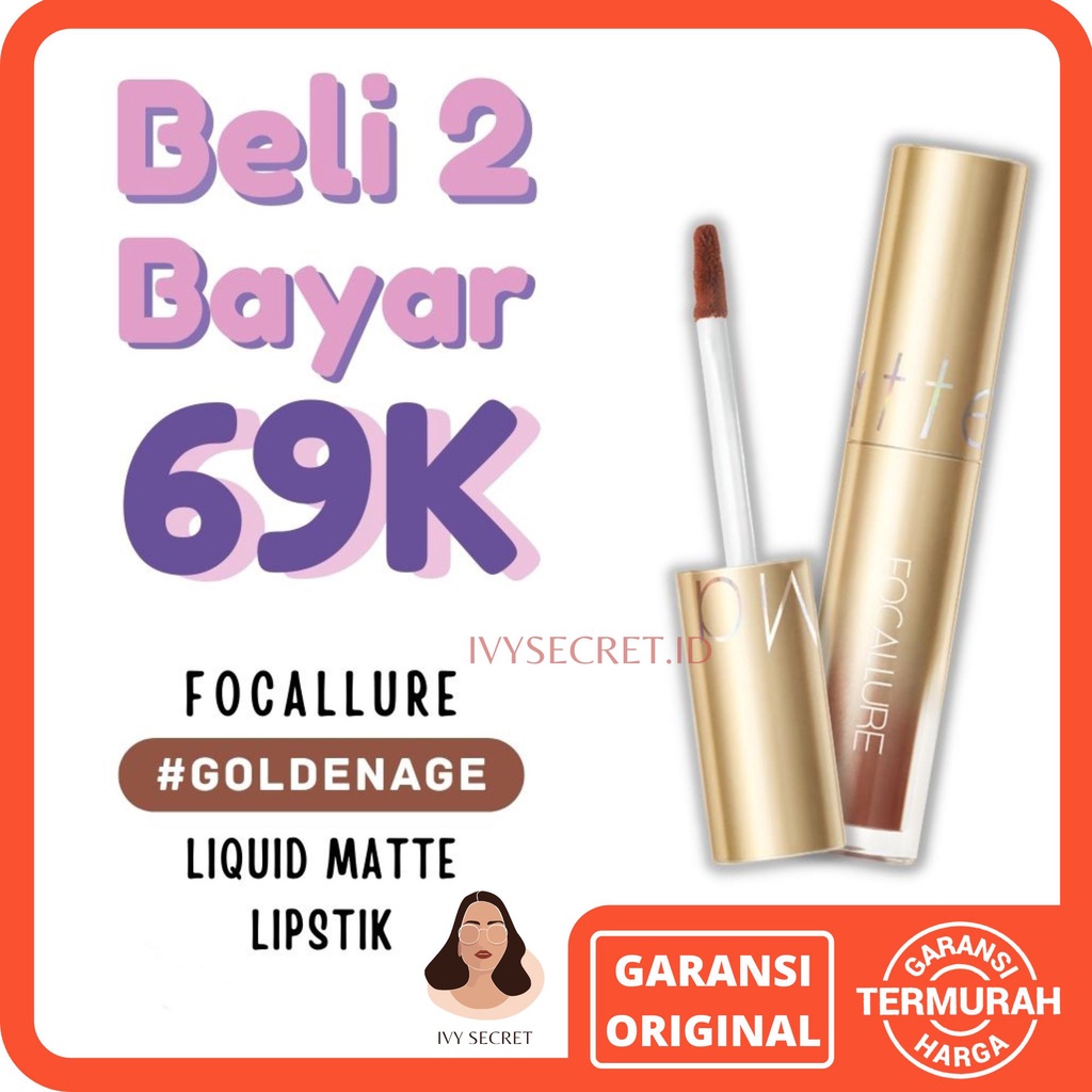 Focallure Lipcream Quick Drying Glorio Lipstik Matte Focallure Lip Matte Focallure Liquid Matte Lipstik Focallure  Lipstick Focallure Focallur Focalure Fucallure Focalure Foccalure