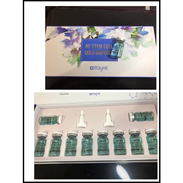 Promo New Stayve Ac Stem Cell Gold Ampoule