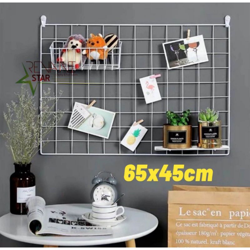 Ram Kawat 45 x 65cm Rak Gantung Dinding
