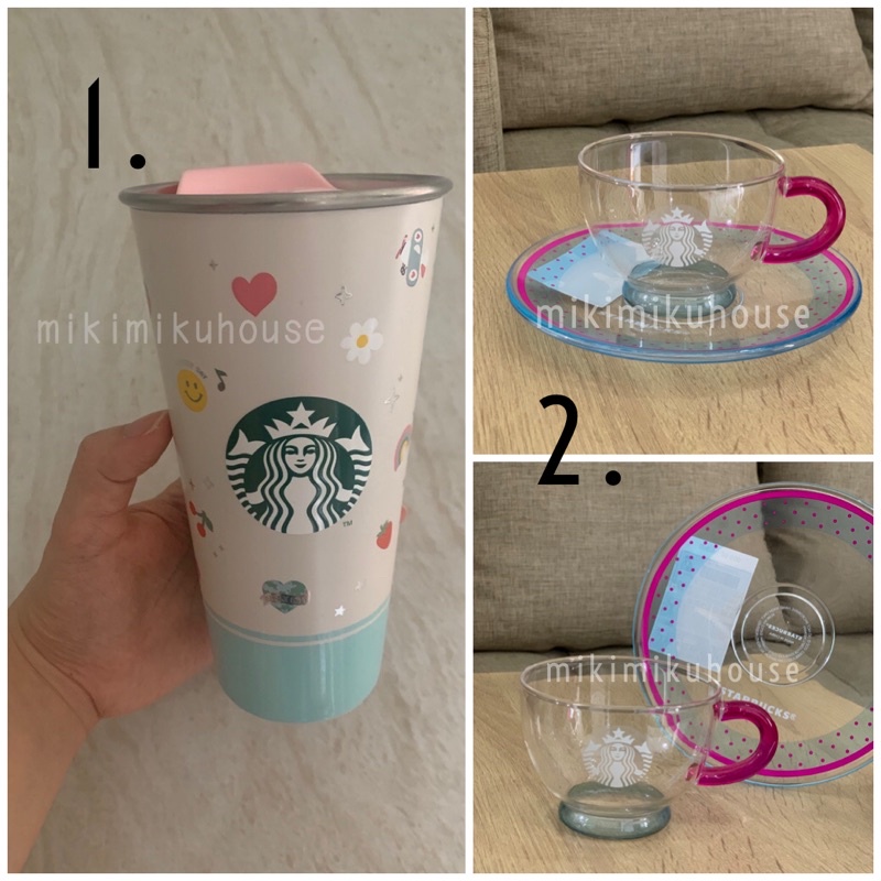 READY STOCK STARBUCKS KOREA Valentine's Day VALENTINE SERIES MD TUMBLER STARBUCK COLLECTION KOREAN O