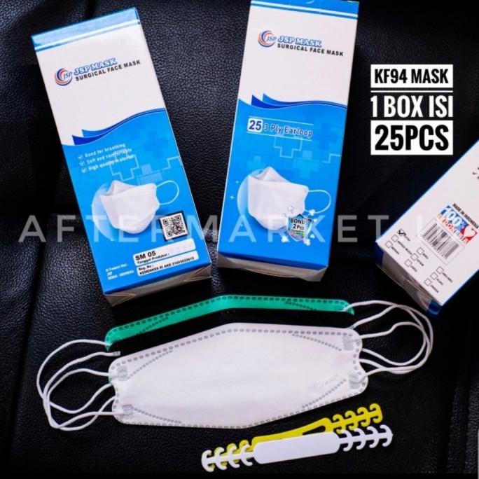 Masker medis 3ply JSP kf94 evo Putih t-tokoiqos Segera Dapatkan