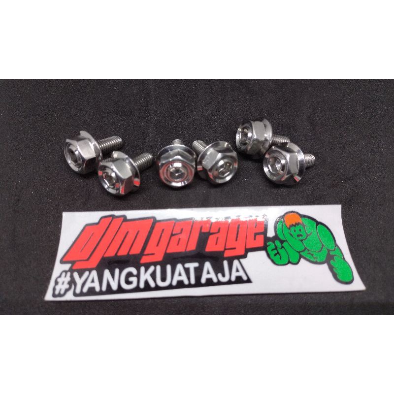 baut knalpot Mio sporty baut probolt knalpot Mio sporty Mio lama stenlist harga per pcs