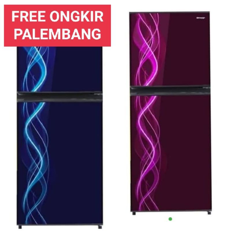 KULKAS 2 PINTU SHARP SJ197ND SJ 197 ND SJ 197ND TANPA SALJU