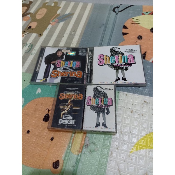 Sherina : Vcd - Cd - Kaset : Sepaket