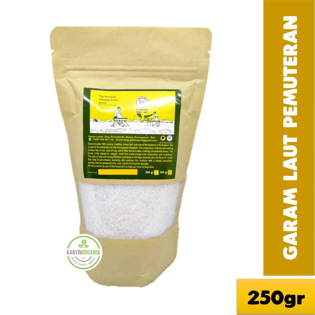 

Garam Laut Pemuteran - Original Salt Amed 250gr