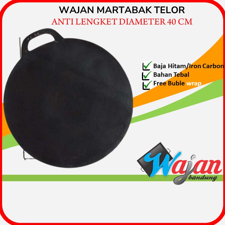 wajan penggorengan loyang martabak telor 40 cm
