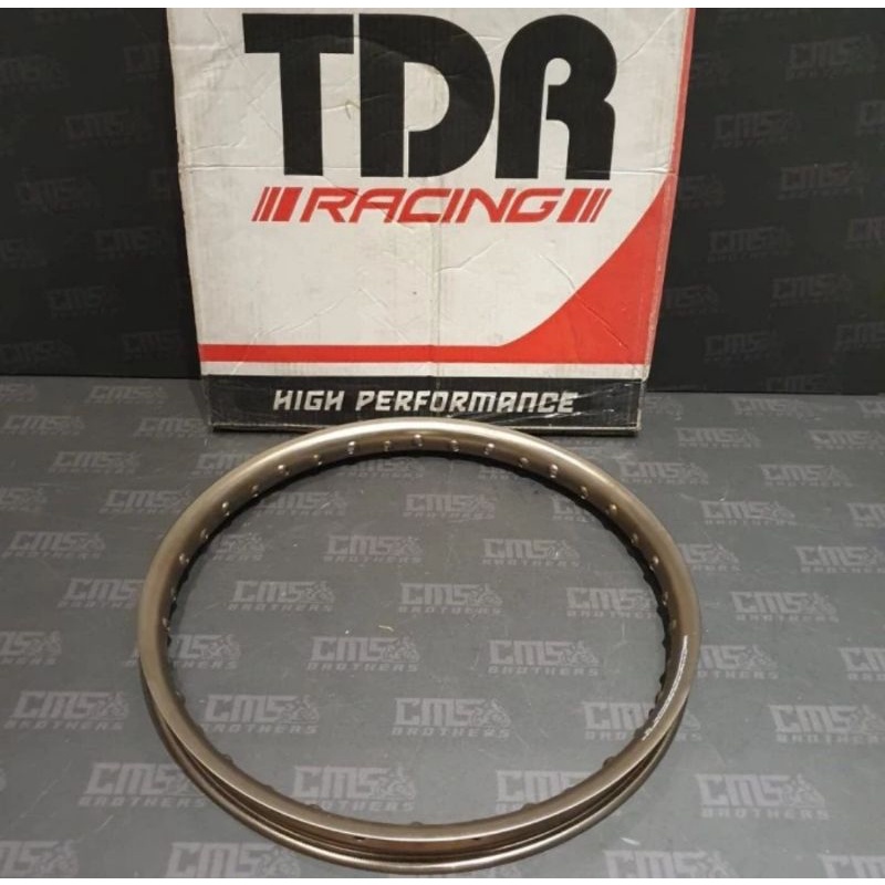Velg veleg pelek lingkar aloy alloy tdr 17 120 oval coklat kilat