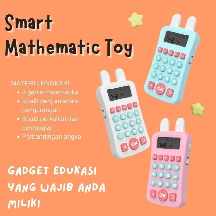 barokah gamis FUN MATH SMART TOYS KALKULATOR mainan edukasi belajar berhitung