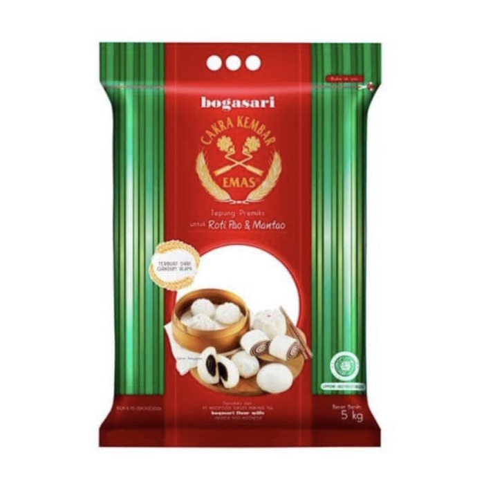 

Cakra Kembar Emas Pao Dan Mantao 5 Kg