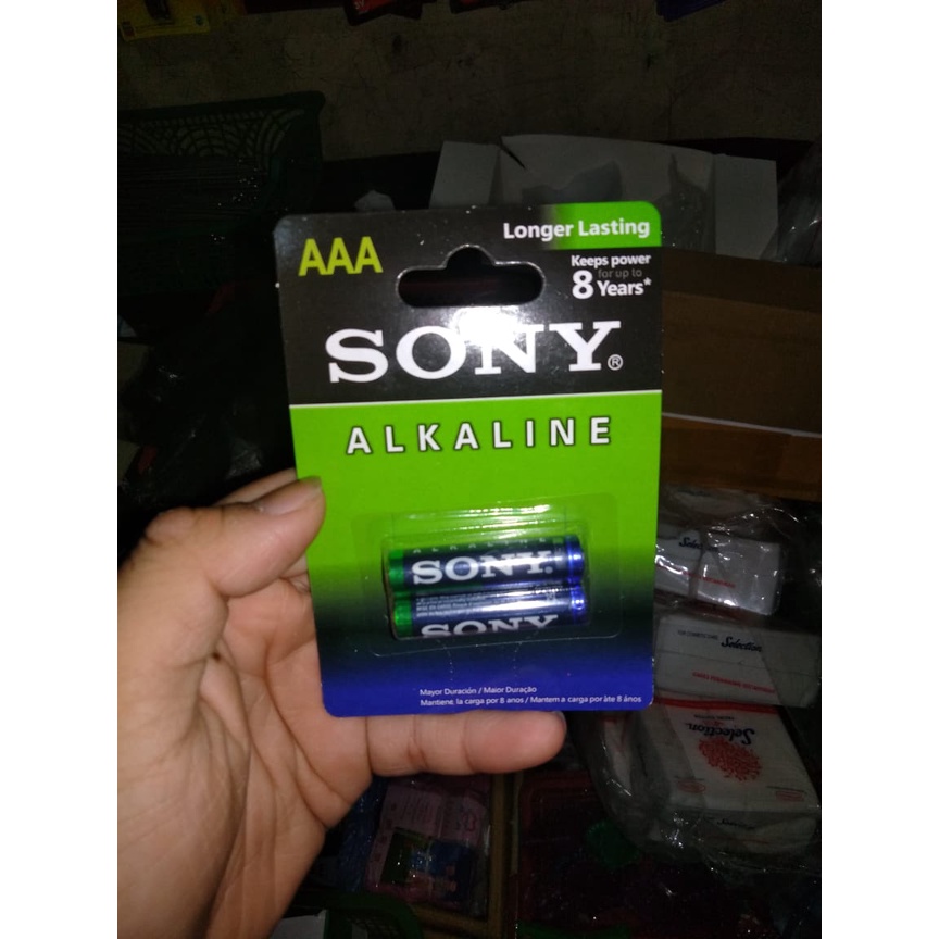 Isi 2 Baterai / Batray / Battery SONY ALKALINE AAA- A3 1.5V | yanna866