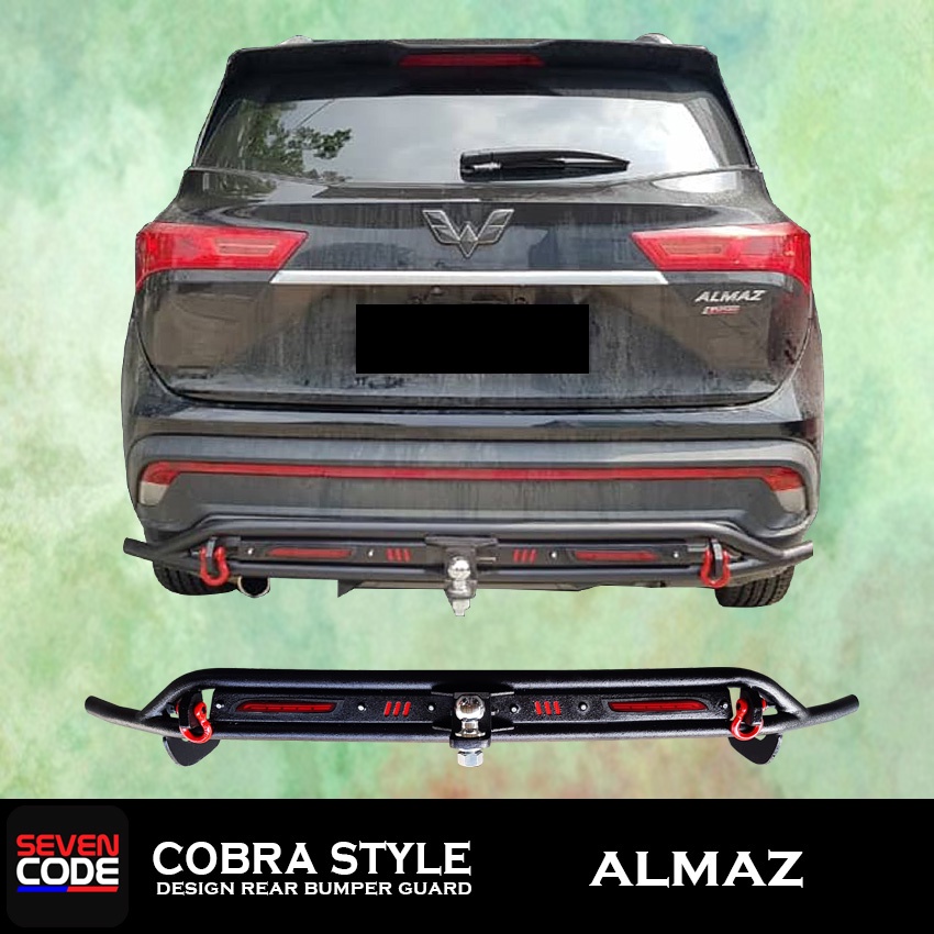 TOWING BELAKANG WULING ALMAZ COBRA STYLE- SEVENCODE