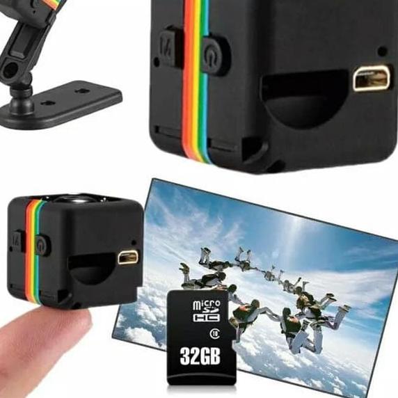 Spy Cam Camera SQ 11 FullHd 1080p / Kamera Mobil Mini Dv SQ11 12MP