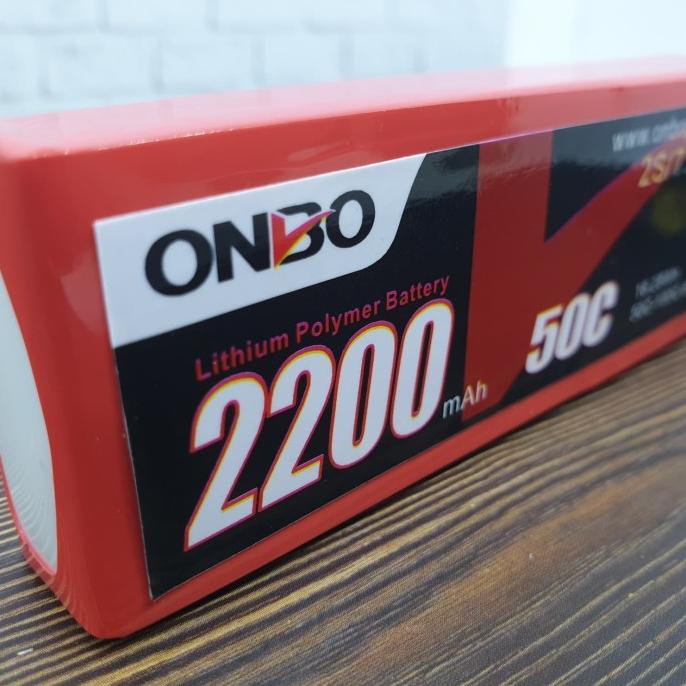 Lipo Battery 2s 7.4v 2200mah 50-100c Onbo Power