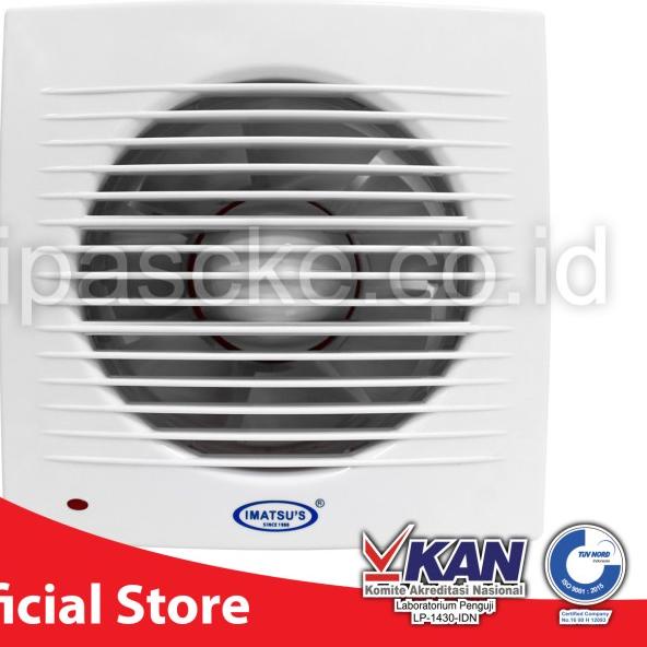 Imatsu Exhaust Fan Toilet 5 Inch Exhaust Dinding Blower Toilet
