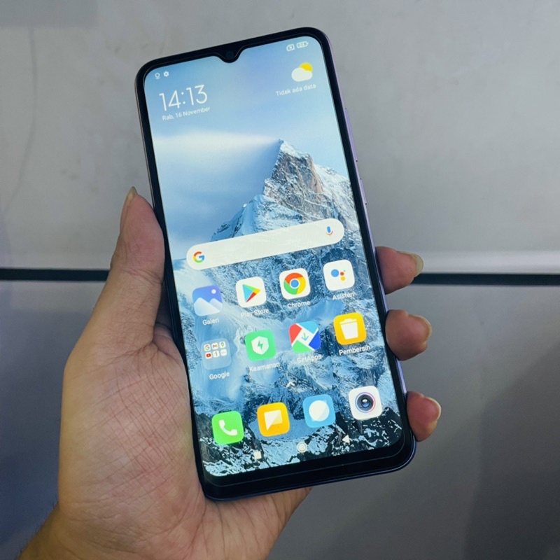 xiaomi redmi 9c 4/64gb second bekas pakai mulus fullset original